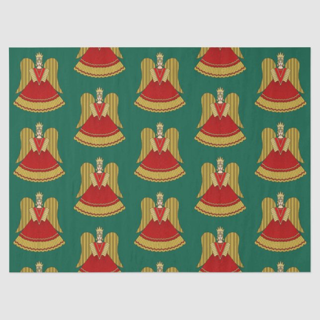 Nürnberger Weihnachtsengel Seidenpapier (Vorderseite)