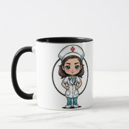 Nurse Abbildung Coffee Mug Tasse