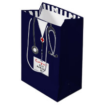 Nurse Abschluss Mittlere Geschenktasche