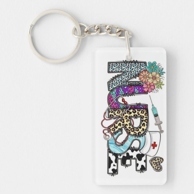 Nurse Acrylic Schlüsselanhänger (Vorderseite)