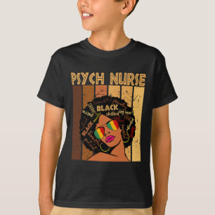 Nurse Afro American Women Black History Mo T-Shirt