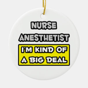 Nurse Anästhesist .. Ich bin irgendwie ein großer Keramikornament