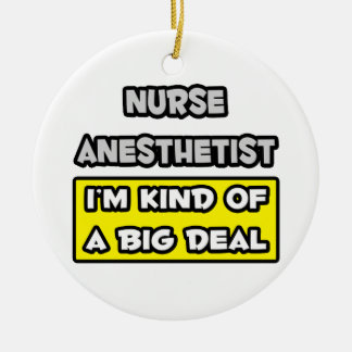 Nurse Anästhesist .. Ich bin irgendwie ein großer Keramikornament