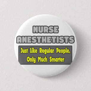 Nurse Anästhesisten ...klüger Button