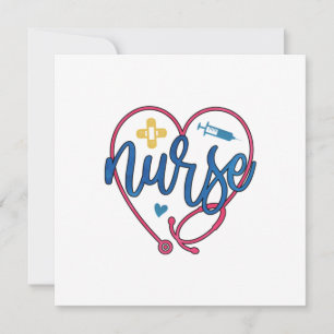 Nurse Art Nurse Einladung