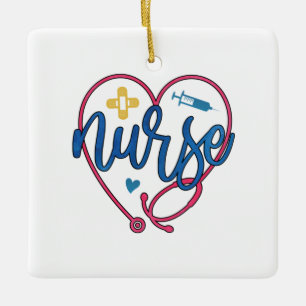 Nurse Art Nurse Keramikornament