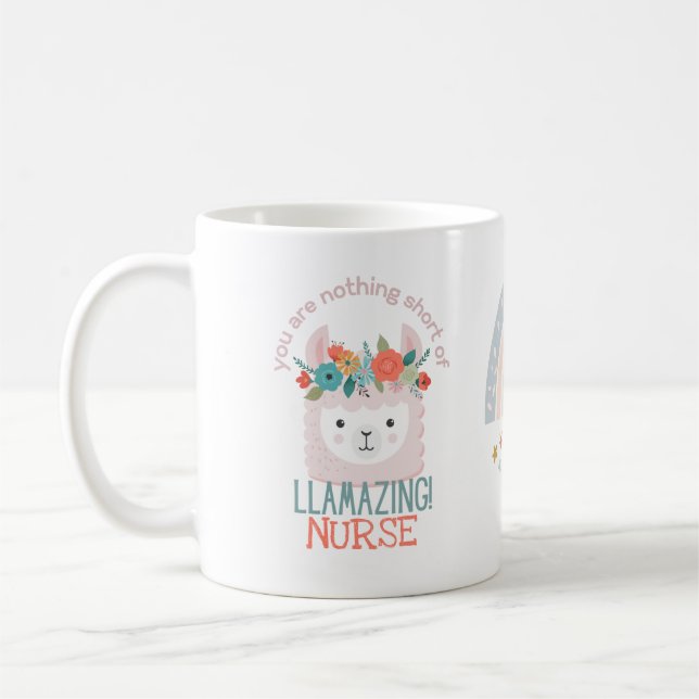 NURSE ARZT DENTIST RN Custom Gift Kaffeetasse (Links)