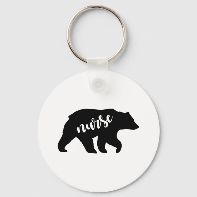 Nurse Bear Schlüsselanhänger (Vorderseite)