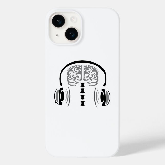 Nurse Brain Gray Song Case-Mate iPhone Hülle (Rückseite)