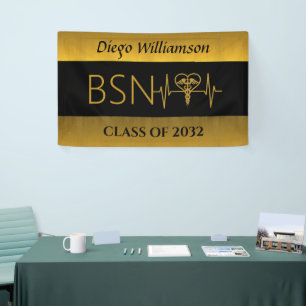 NURSE BSN RN LPN Abschluss Personalisierte Imitate Banner