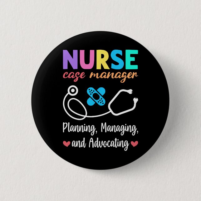 Nurse Case Manager Apprecision Nurse Case Manageme Button (Vorderseite)