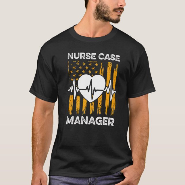 Nurse Case Manager Rn Management 2 T-Shirt (Vorderseite)