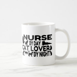Nurse Cat Lover Kaffeetasse