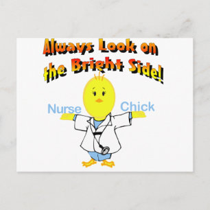 Nurse Chick Postkarte