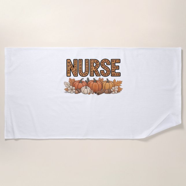 NURSE Classic T - Shirt Strandtuch (Vorderseite)