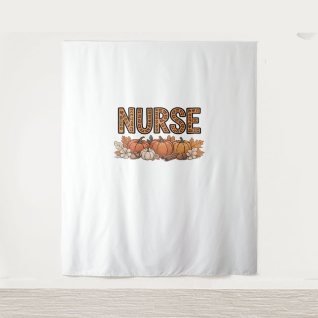 NURSE Classic T - Shirt Wandteppich (Vorderseite)