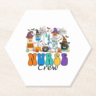 Nurse Crew Halloween Untersetzer