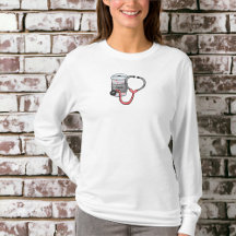 Nurse Doctor Custom Heartbeat Coffee Stethoscope