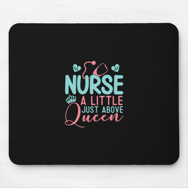 Nurse ein wenig über Königin Mousepad (Vorne)