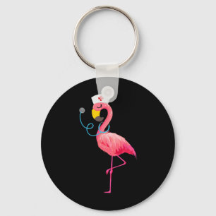 Nurse Flamingo - Funny Flamingo Lover Nursing Schlüsselanhänger