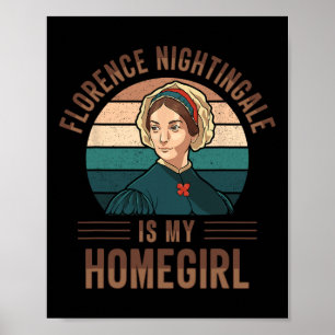 Nurse Florence Nightingale Medizin Poster