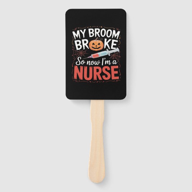 Nurse Funny Halloween Nursing Essential T-Shirt_1 Fächer (Vorderseite)
