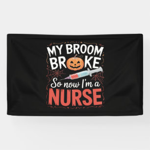Nurse Funny Halloween Nursing Essential T - Shirt_ Banner