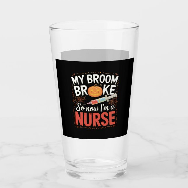 Nurse Funny Halloween Nursing Essential T-Shirt Glas (Vorderseite)