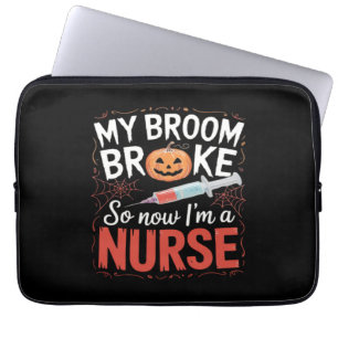 Nurse Funny Halloween Nursing Essential T - Shirt_ Laptopschutzhülle