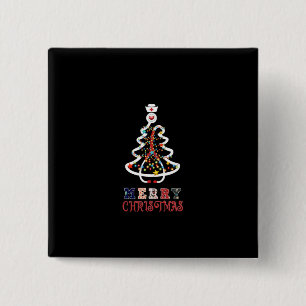 Nurse Geschenk Mery Christmas Button