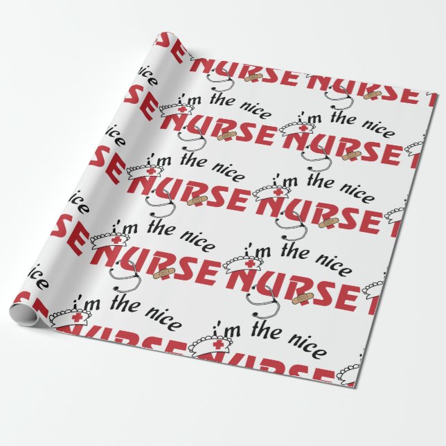 Nurse Geschenkpapier (Ungerollt)