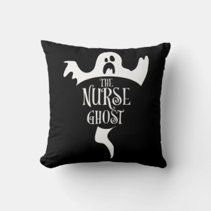 Nurse Ghost Matching Halloween Pajamas Familie Nur Kissen
