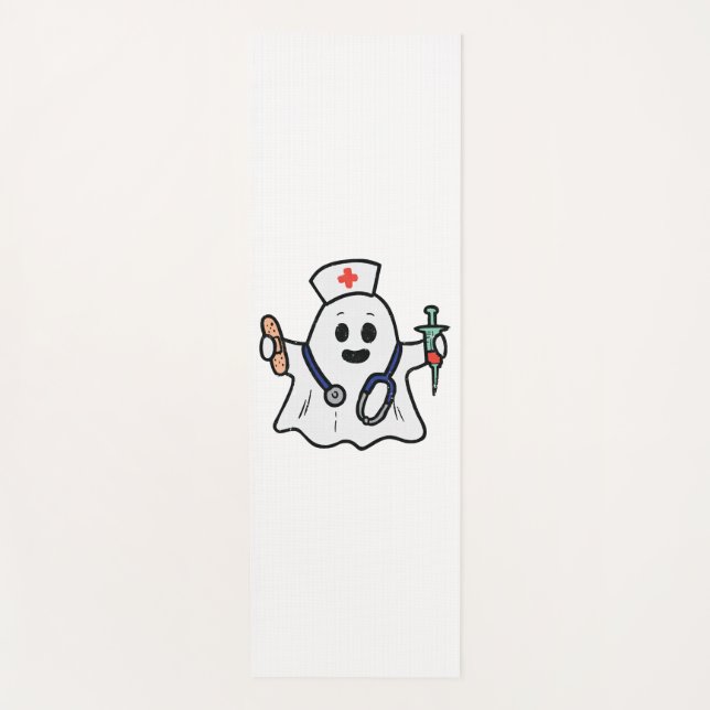 Nurse Ghost Scrub Halloween Kostüm für Krankenschw Yogamatte