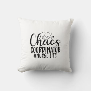 Nurse Gift Chaos Coordinator Nurse Life Kissen
