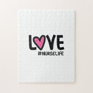 Nurse Gift Liebe Nurselife Puzzle