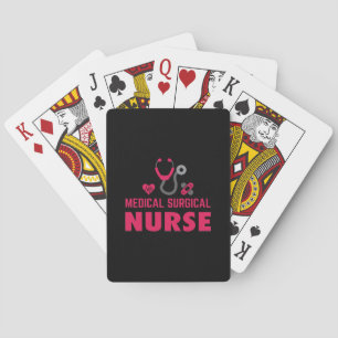 Nurse Gift Medical Surgical Nurse Spielkarten