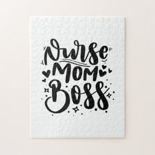 Nurse Gift Nurse Mama Boss Puzzle