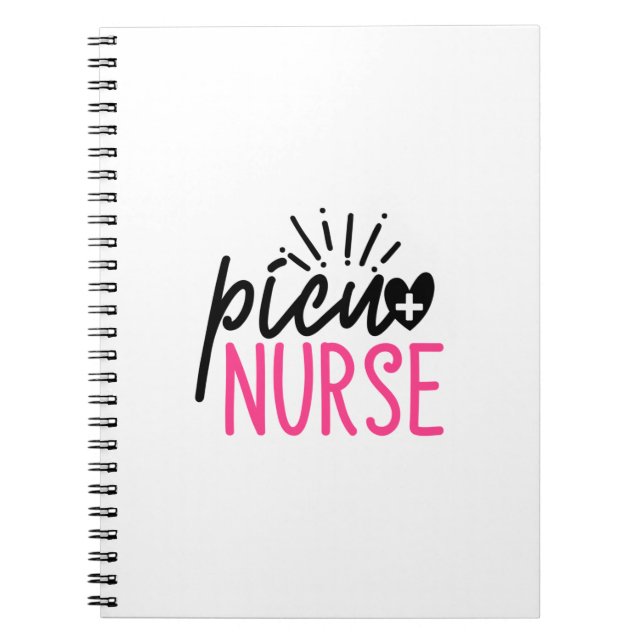 Nurse Gift Picu Nurse Notizblock (Vorderseite)