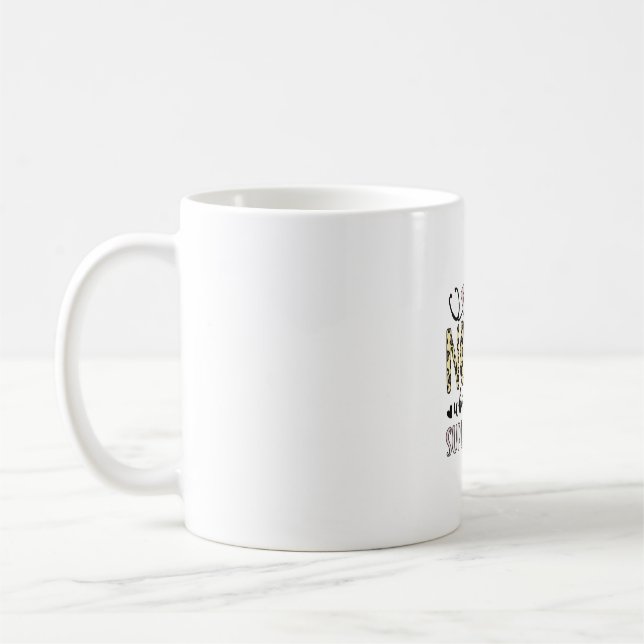 Nurse Gift | Proud Super Nurse Kaffeetasse (Links)