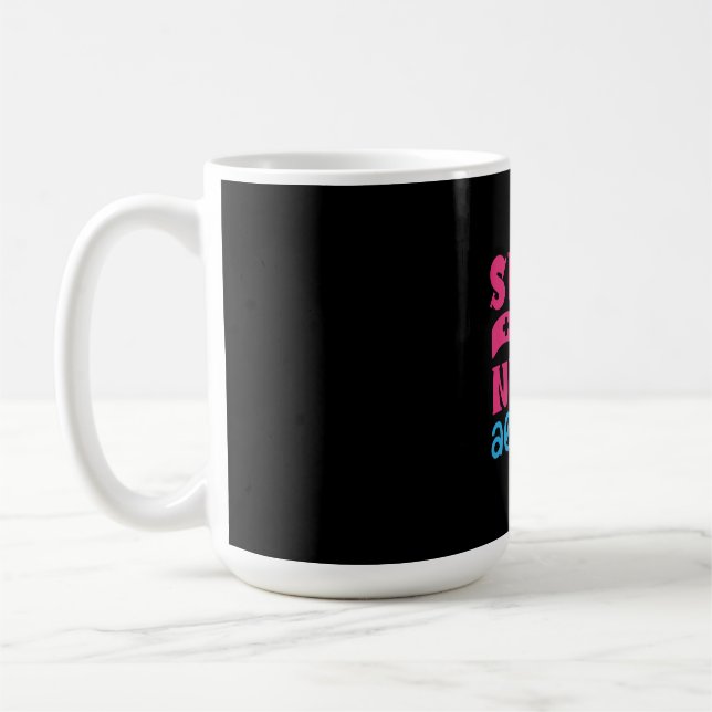 Nurse Gift | Sleep All Day Nurse All Night Kaffeetasse (Links)