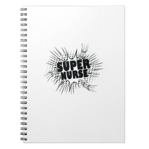 Nurse Gift Super Nurse Notizblock