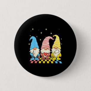 Nurse Gnome Stethoskop Ostereier Lustig Ostern Rn Button