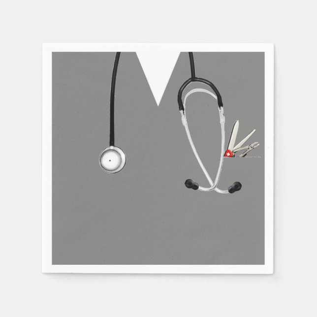 Nurse Graduation Party Serviette (Vorderseite)