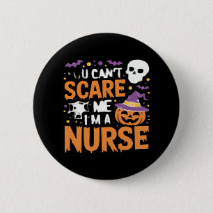 Nurse Halloween Witch Funny Nursing Essential T-Sh Button