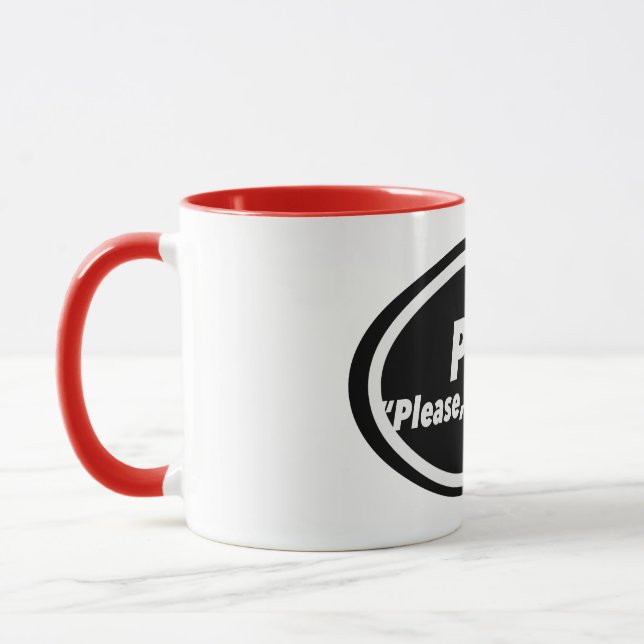 Nurse Humor Print Novelty: P R N Tasse (Links)