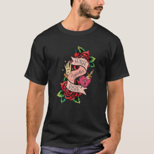 Nurse Injektor Babe Rose ästhetische Krankenschwes T-Shirt