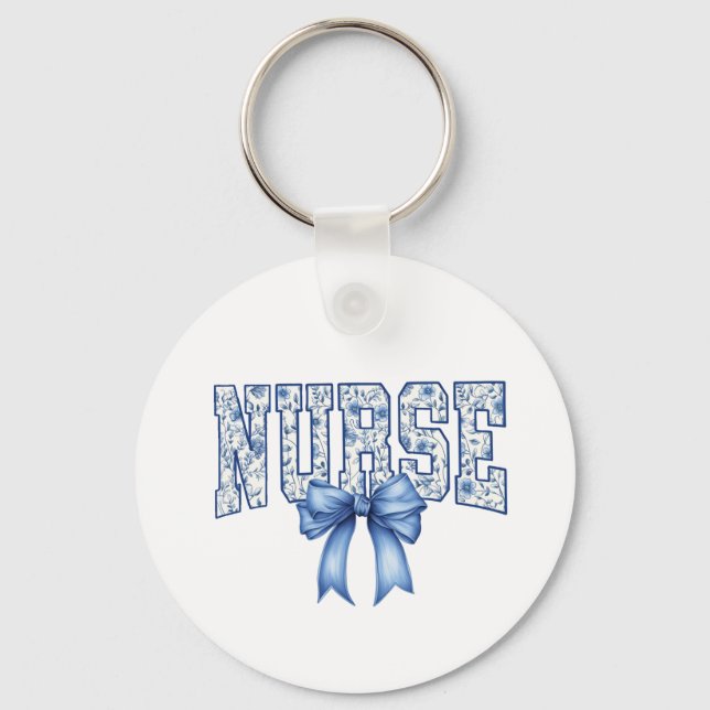 Nurse Keychain Schlüsselanhänger (Rückseite)