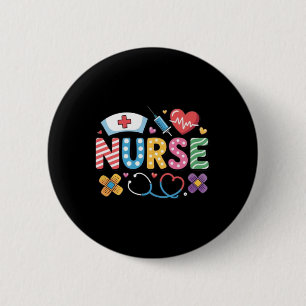 Nurse Life 2025 Women's Nurse Appreciation Day Button