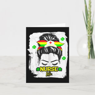 Nurse Life Juneteente Black History African Rn Lpn Karte