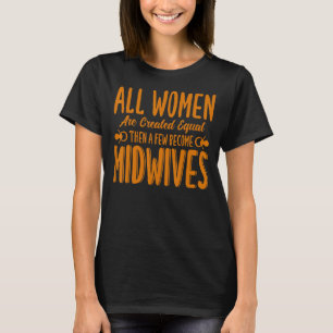 Nurse Midfrau Birth Worker ein paar werden Midwive T-Shirt